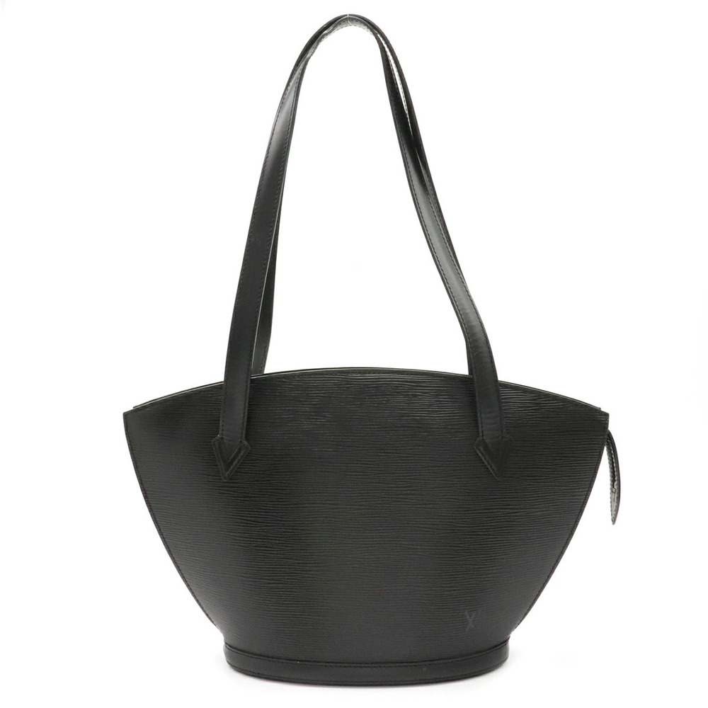 Louis Vuitton Epi Saint Jacques Poignee Long Shoulder Bag Tote Leather Noir